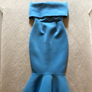 Formal maternity high-low dress